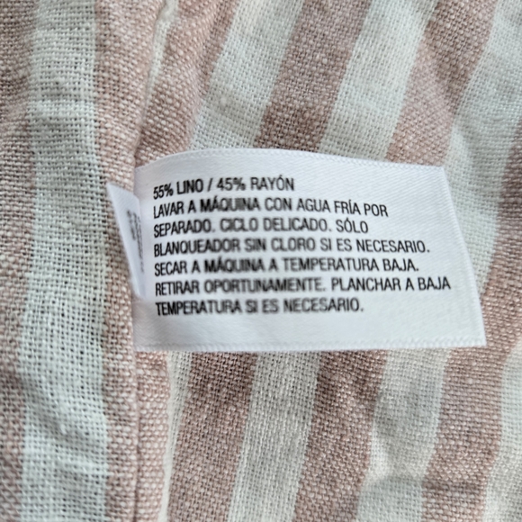 A New Day Pink and White Striped Top - Picture 5 of 5